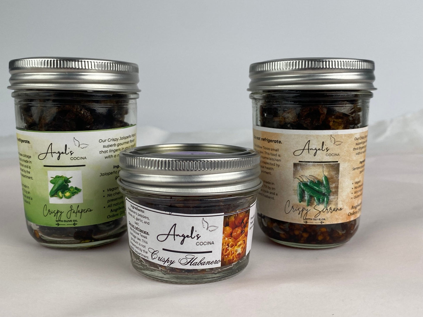 3 - pack Crispy Pepper (Mix & Match) - Angel's Cocina