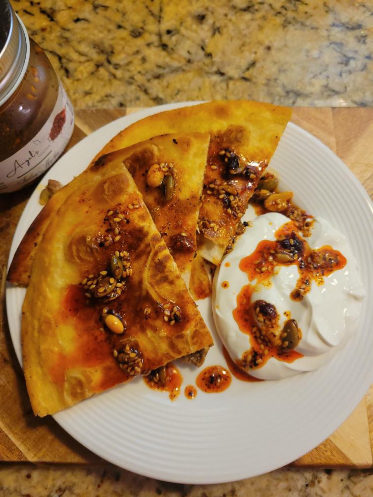 Salsa Macha with Pistachios - Angel's Cocina