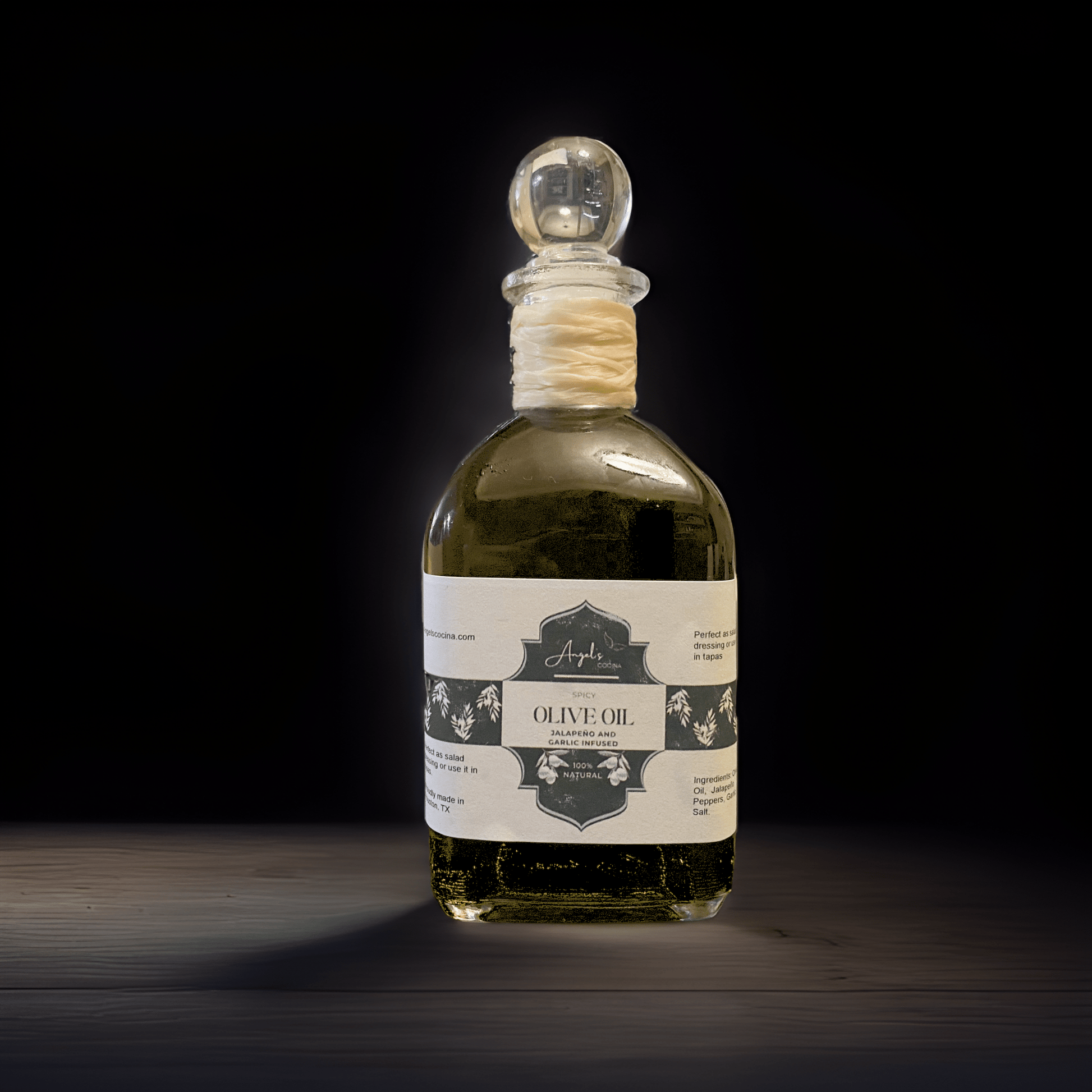 Spicy Olive Oil - Angel's Cocina