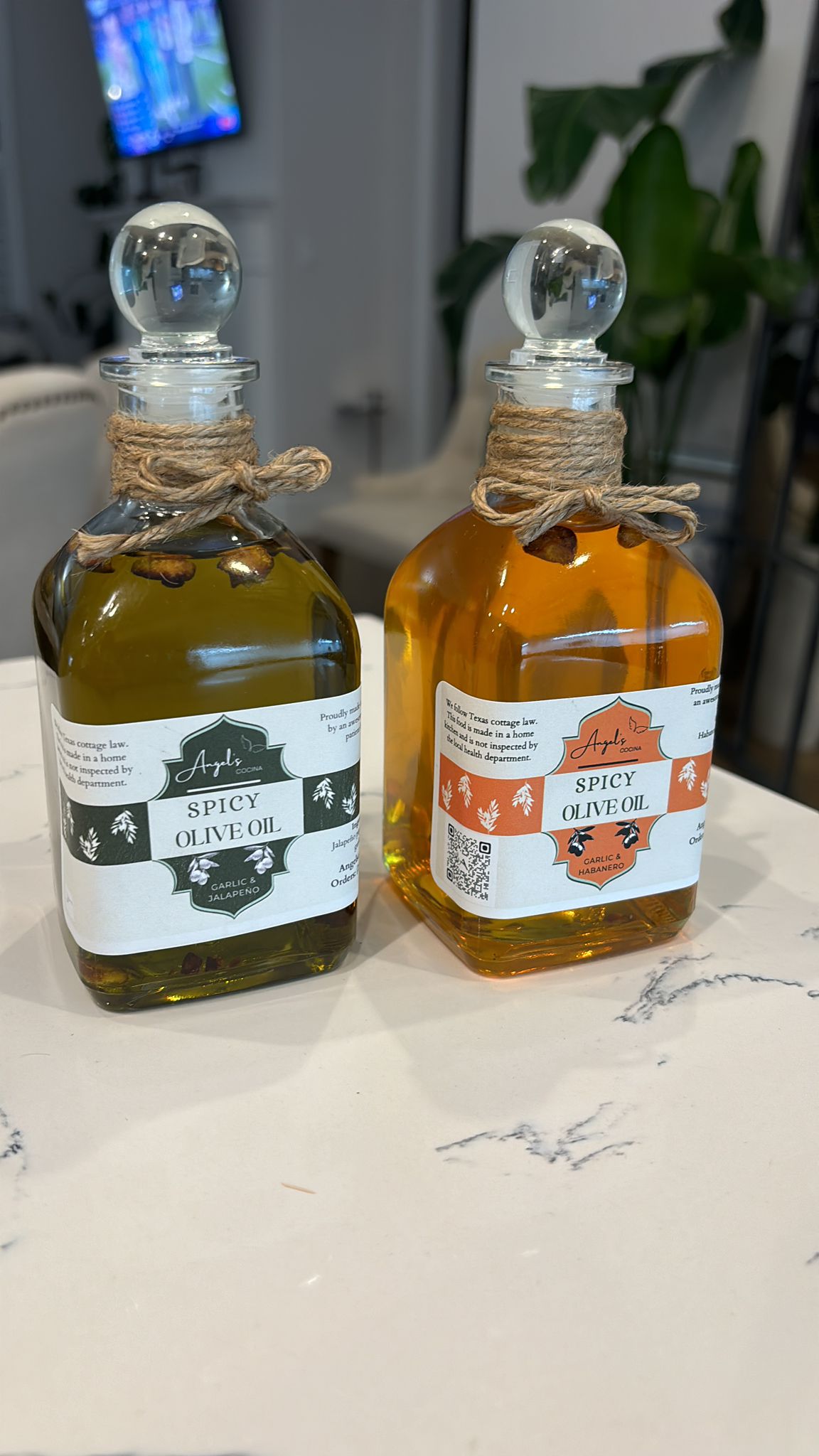 Spicy Olive Oil - Angel's Cocina