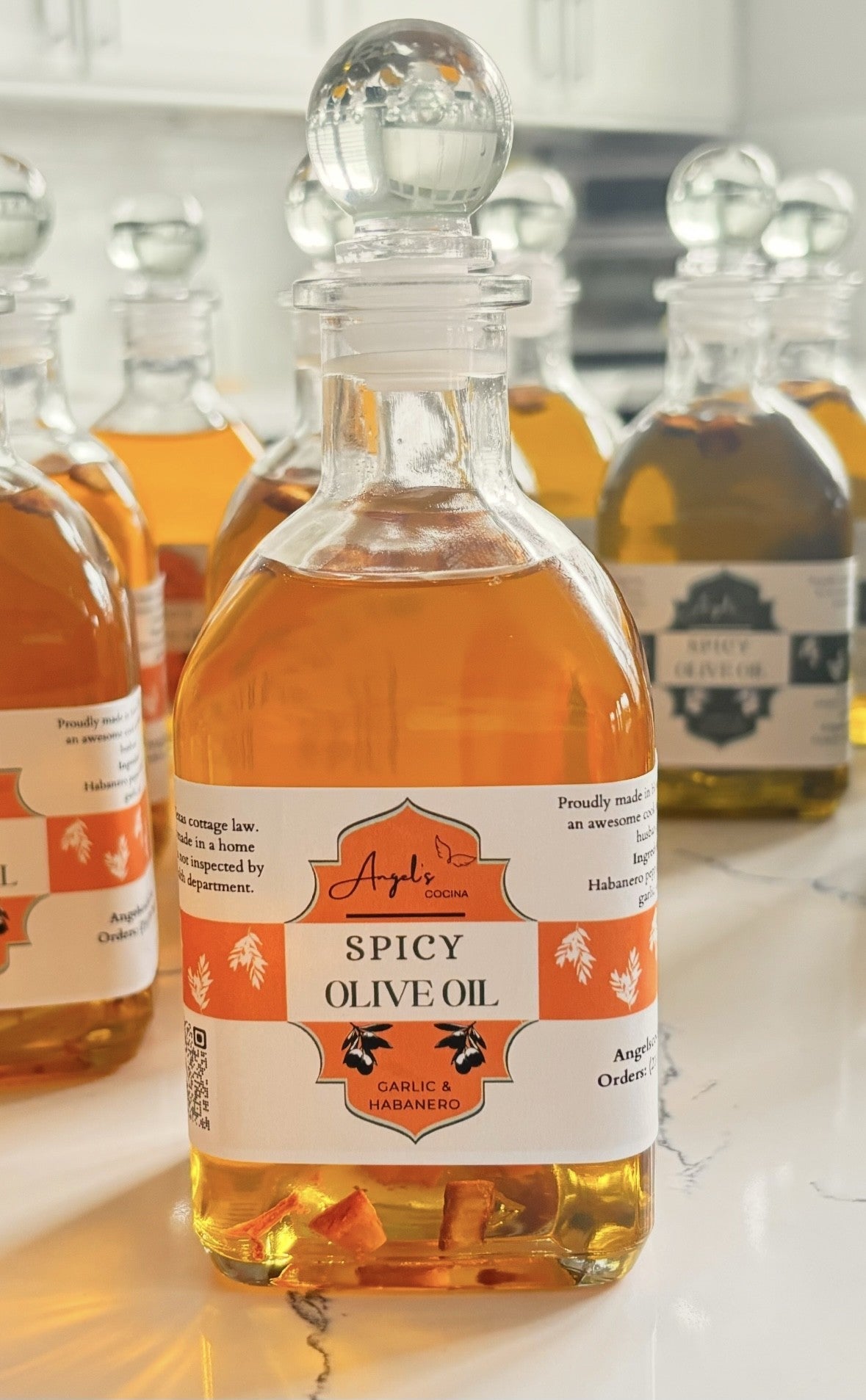 Spicy Olive Oil - Angel's Cocina